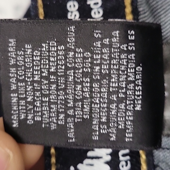 Mossimo Womena Mid Rise Skinny Bootcut Jeans Dark Wash Denim Size 10 - Picture 12 of 13